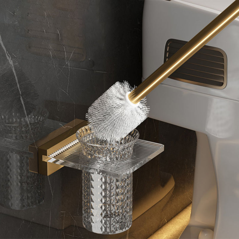 Modern Bathroom Accessory Set Bath Shelf Gold Towel Bar Bath Hardware Set