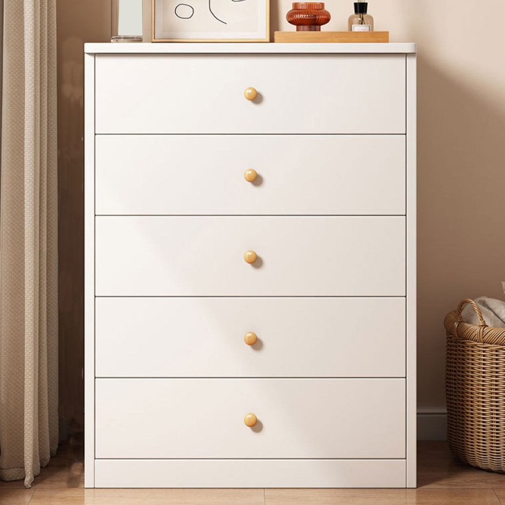 Standard Storage Cabinet Modern Wood Rectangle Side Cabinet with Drawers