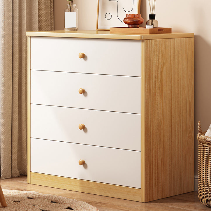 Standard Storage Cabinet Modern Wood Rectangle Side Cabinet with Drawers
