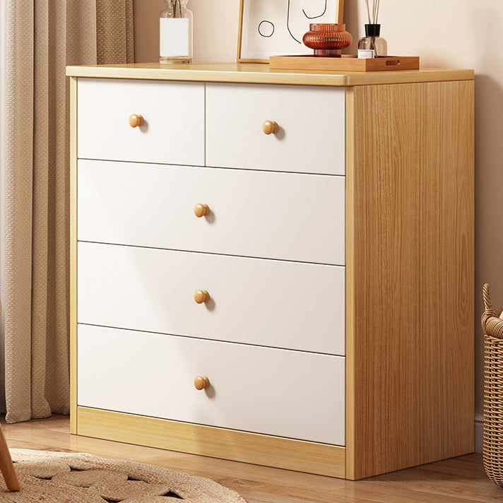 Standard Storage Cabinet Modern Wood Rectangle Side Cabinet with Drawers