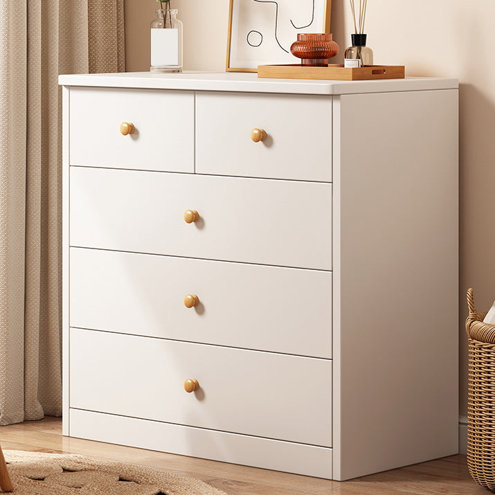 Standard Storage Cabinet Modern Wood Rectangle Side Cabinet with Drawers