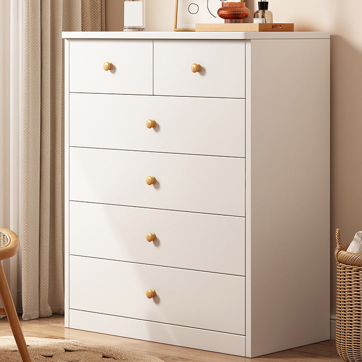 Standard Storage Cabinet Modern Wood Rectangle Side Cabinet with Drawers
