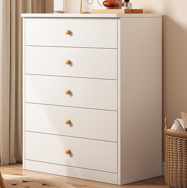 Standard Storage Cabinet Modern Wood Rectangle Side Cabinet with Drawers