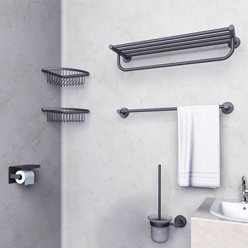 Grey Accessories Hardware Set Modern Bathroom Accessories Hardware Set