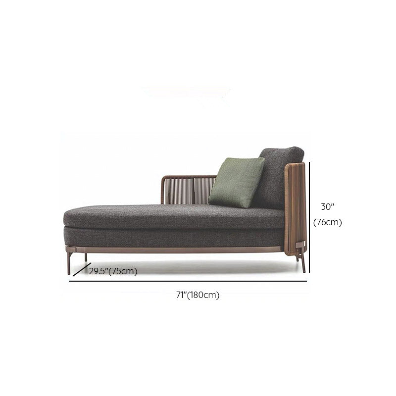 Aluminum Outdoor Patio Sofa Contemporary Water Resistant Patio Sofa