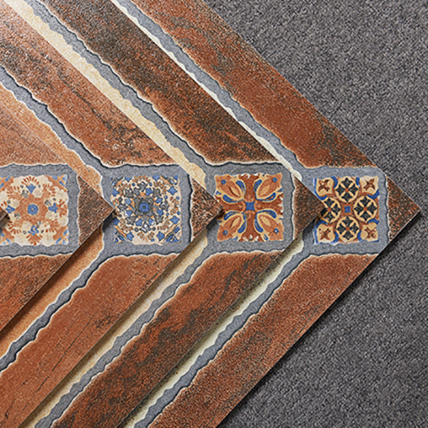 Square Mixed Material Singular Tile 24" x 24" for Outdoor Floor