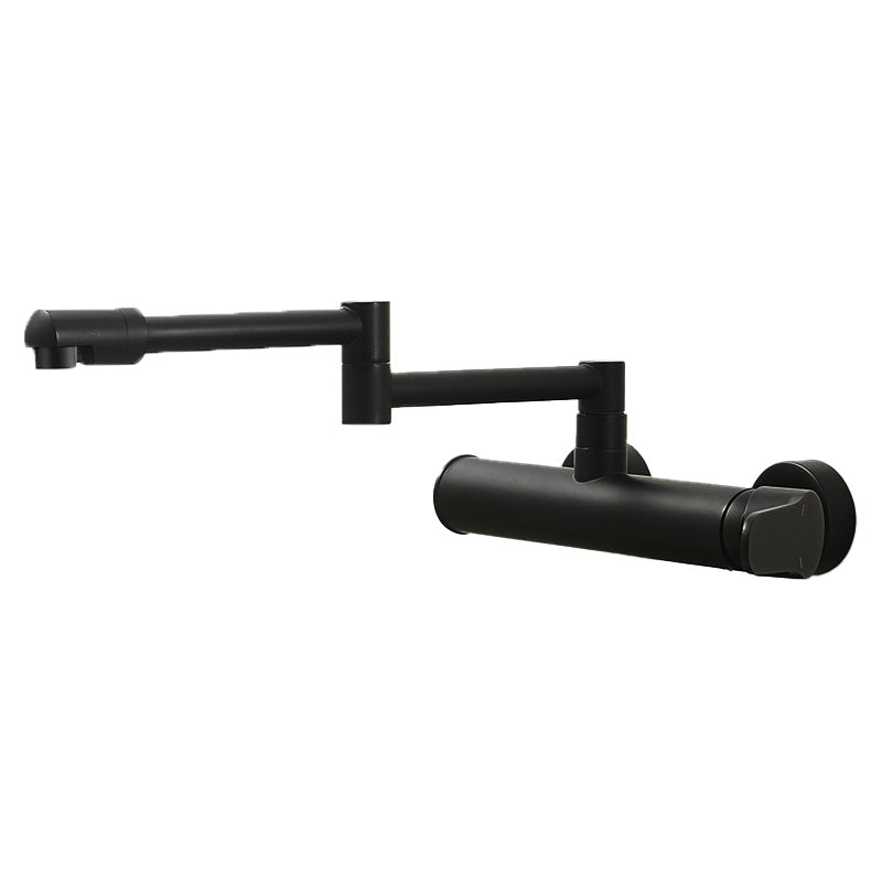 Kitchen Faucet Single Handle Lever Modern Wall Mounted Pot Filler