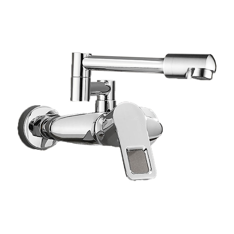 Kitchen Faucet Single Handle Lever Modern Wall Mounted Pot Filler