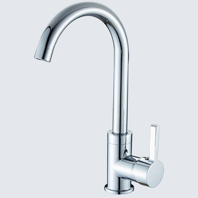 Industrial Single Level Kitchen Faucet Lead Free One Hold Tub Filler Trim