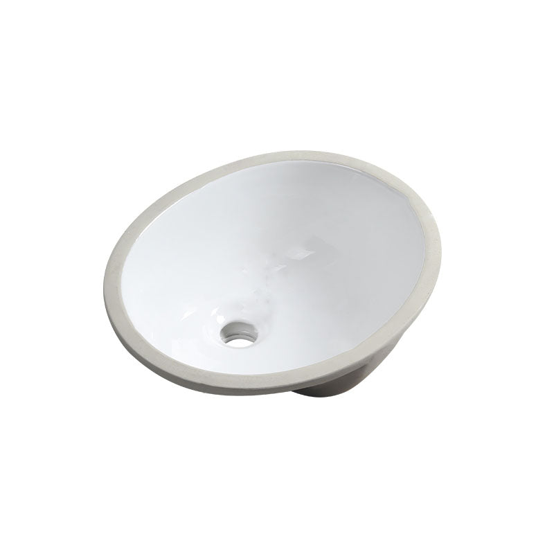 Modern Oval Wash Stand Ceramic Table Installation Bathroom Sink