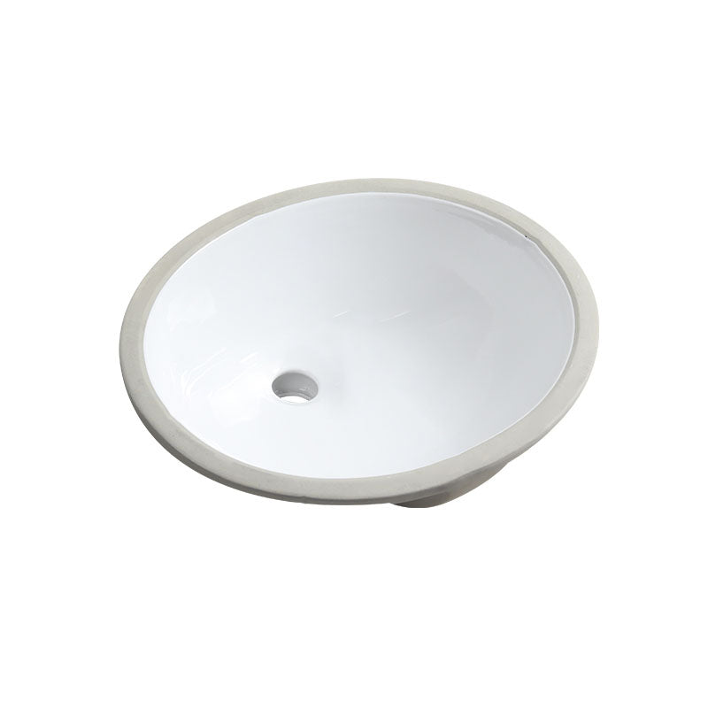 Modern Oval Wash Stand Ceramic Table Installation Bathroom Sink