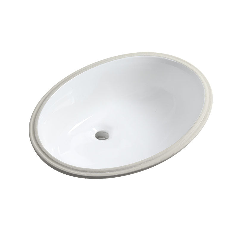Modern Oval Wash Stand Ceramic Table Installation Bathroom Sink