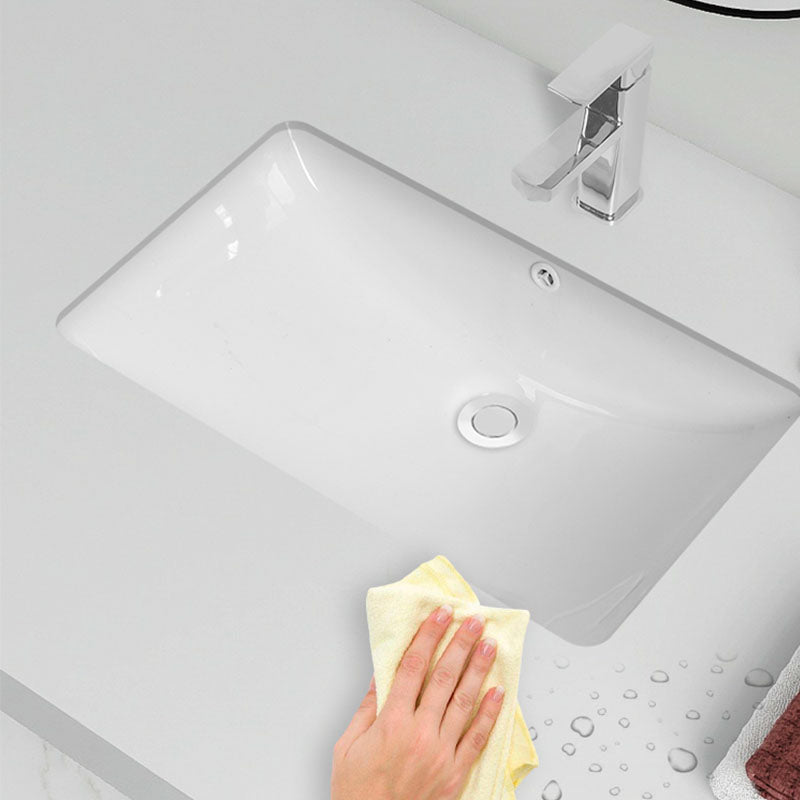 Modern Oval Wash Stand Ceramic Table Installation Bathroom Sink