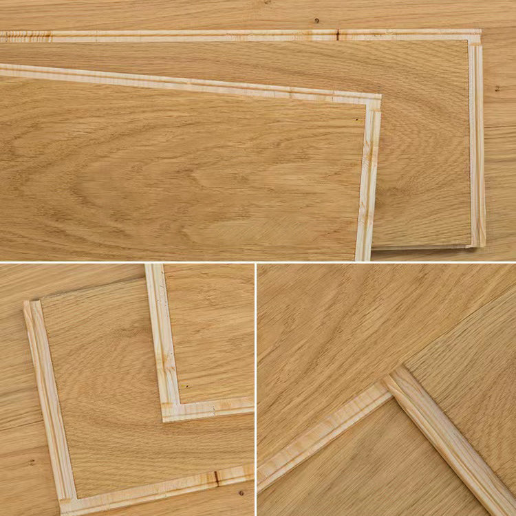 Traditional Laminate Floor Click-Lock Mildew Resistant Laminate Plank Flooring