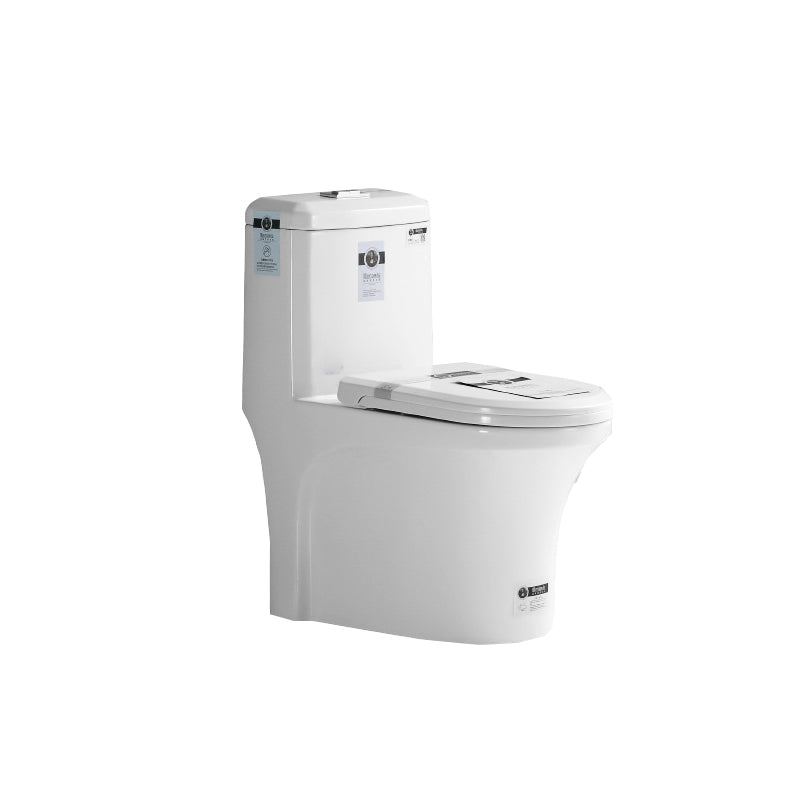 Modern Ceramic White Flush Toilet Floor Mounted Urine Toilet for Bathroom