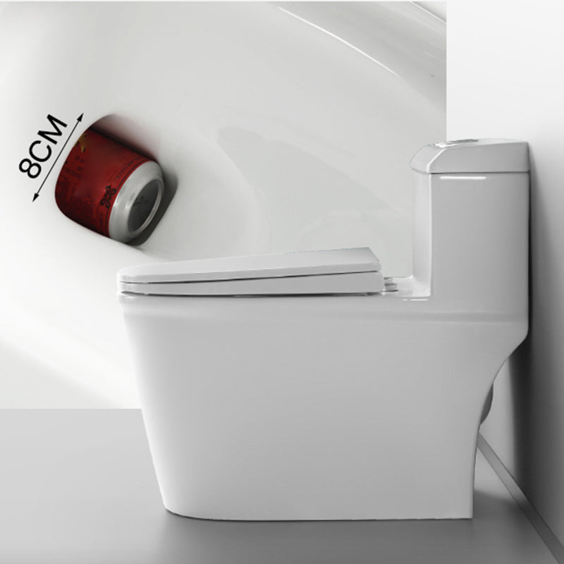Modern Ceramic White Flush Toilet Floor Mounted Urine Toilet for Bathroom