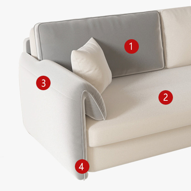 Contemporary Foldable Futon Sleeper Gray Futon Sleeper Sofa Bed