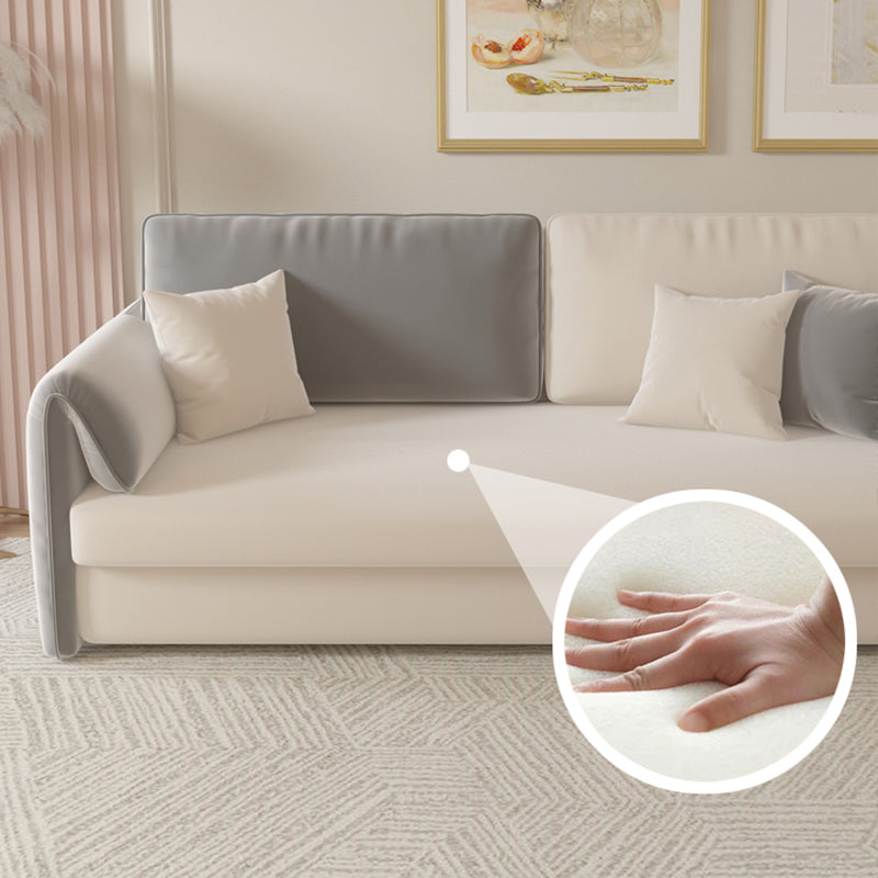 Contemporary Foldable Futon Sleeper Gray Futon Sleeper Sofa Bed