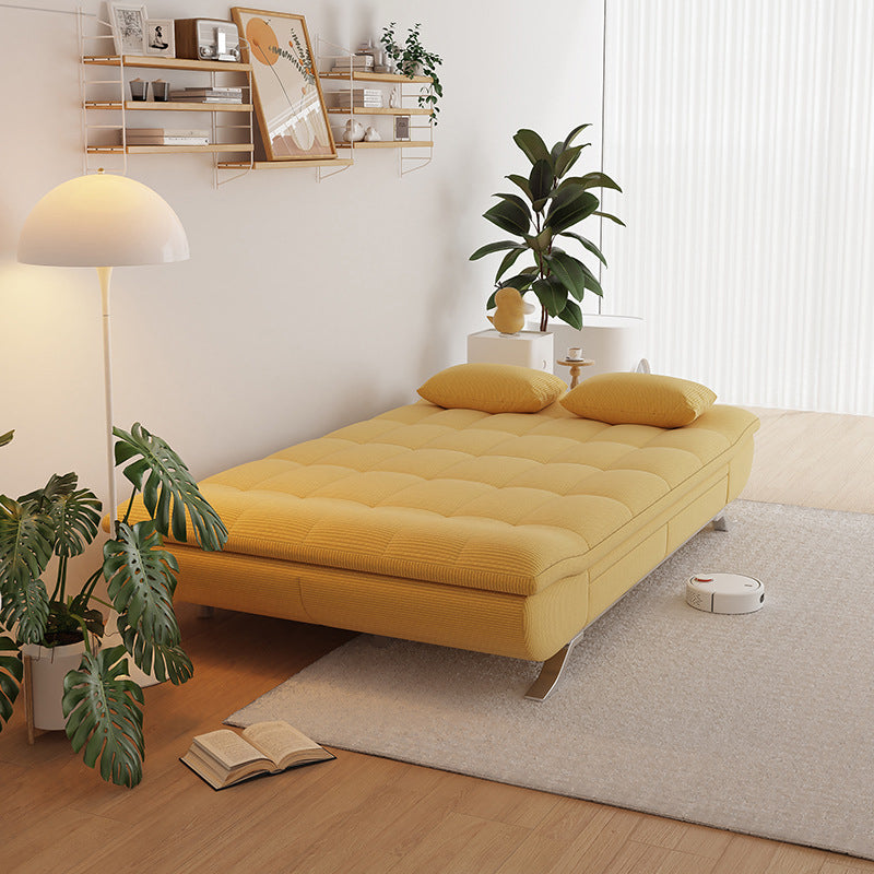 21" Wide Glam Sleeper Sofa Pillow Included Storage Sleeper Sofa