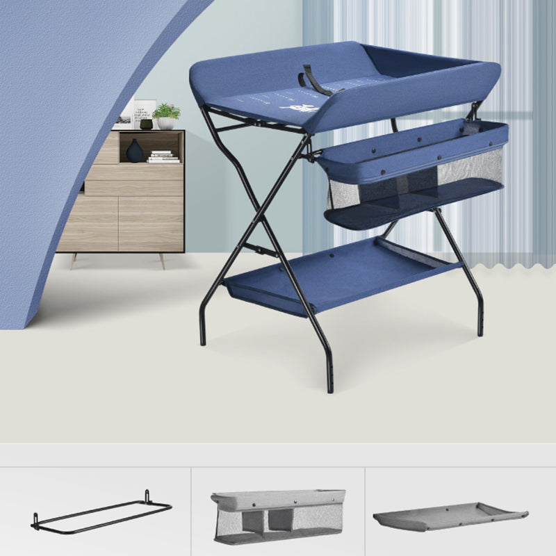 Matte Finish Changing Table Folding Baby Changing Table with Pad