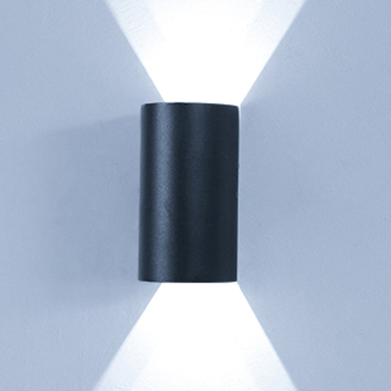 Metal Wall Lamp Modern 2 Lights Wall Mounted Lighting for Outdoor