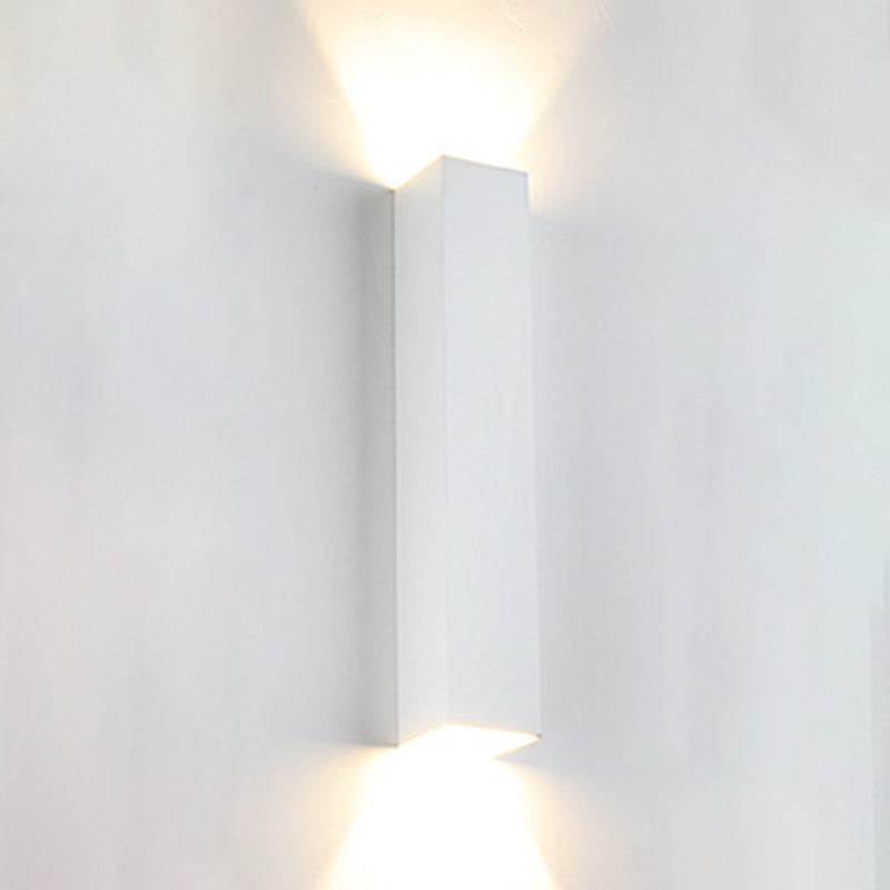 Metal Rectangle Wall Mount Lamp Simple Wall Mounted Light Fixture