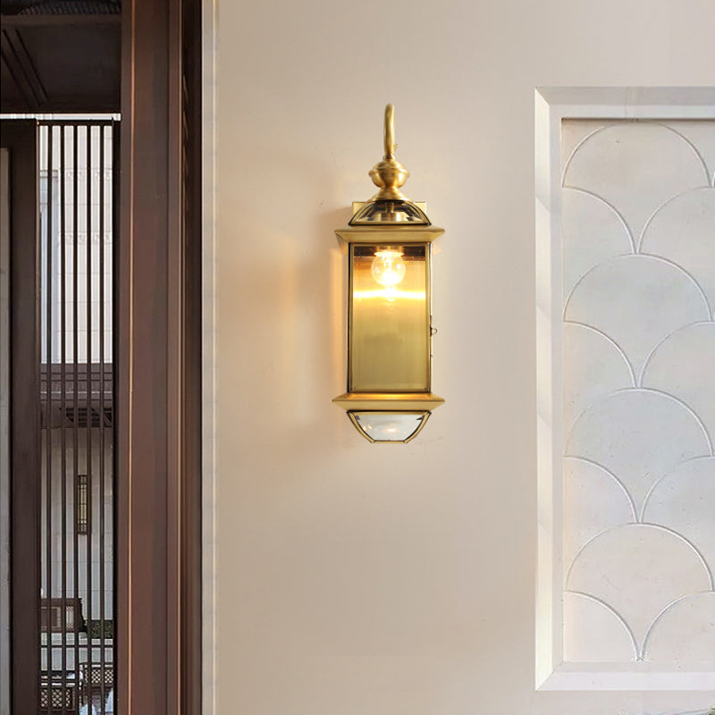 1 Light Geometric Flush Mount Contemporary Metal Wall Light Sconces