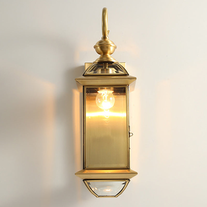 1 Light Geometric Flush Mount Contemporary Metal Wall Light Sconces