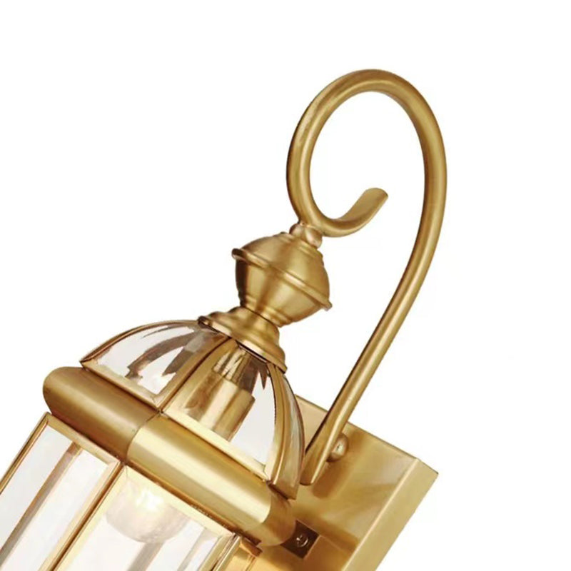 1 Light Geometric Flush Mount Contemporary Metal Wall Light Sconces