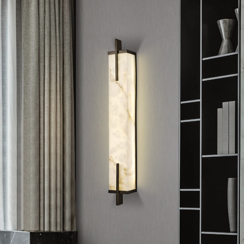Contemporary Metal Wall Sconce Lighting Geometric Shape Wall Lamp for Living Room