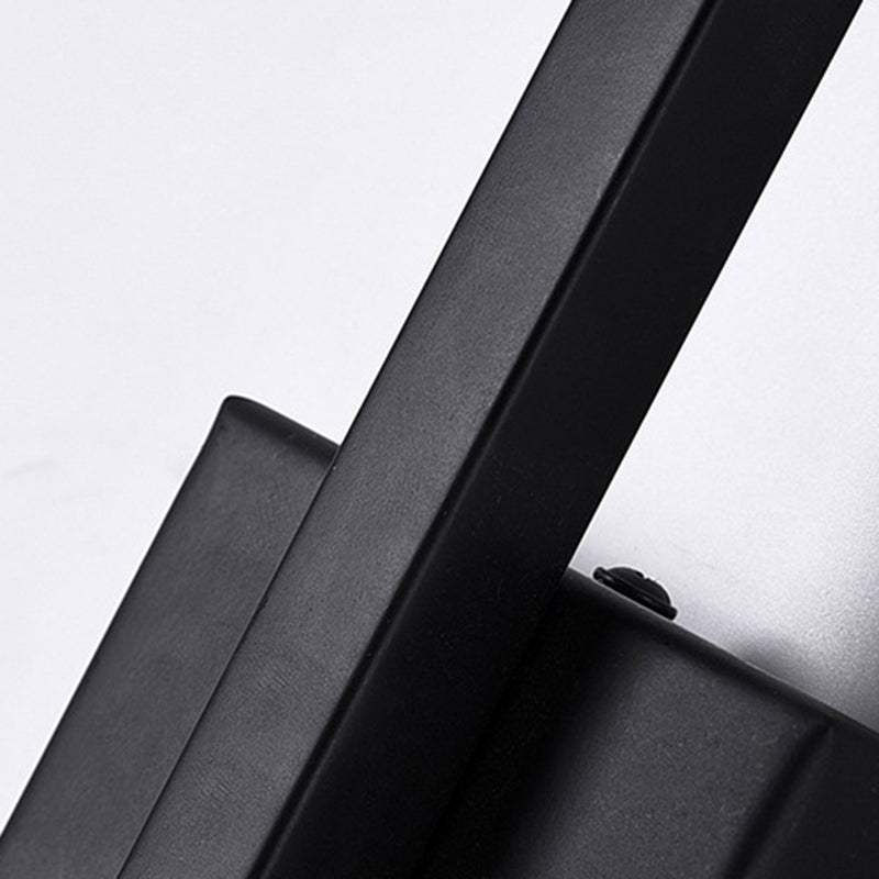 1 Light Geometric Wall Mount Light Modern Fabric Wall Lamp for Bedroom