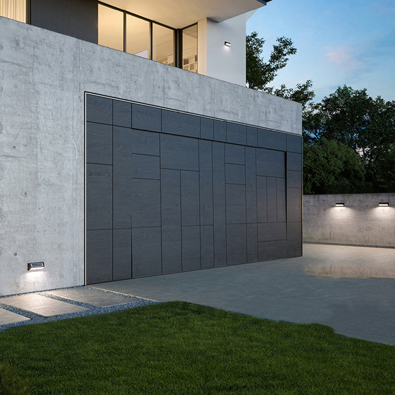 Modern LED Aluminum Wall Light in Matte Black Finish Wall Sconce