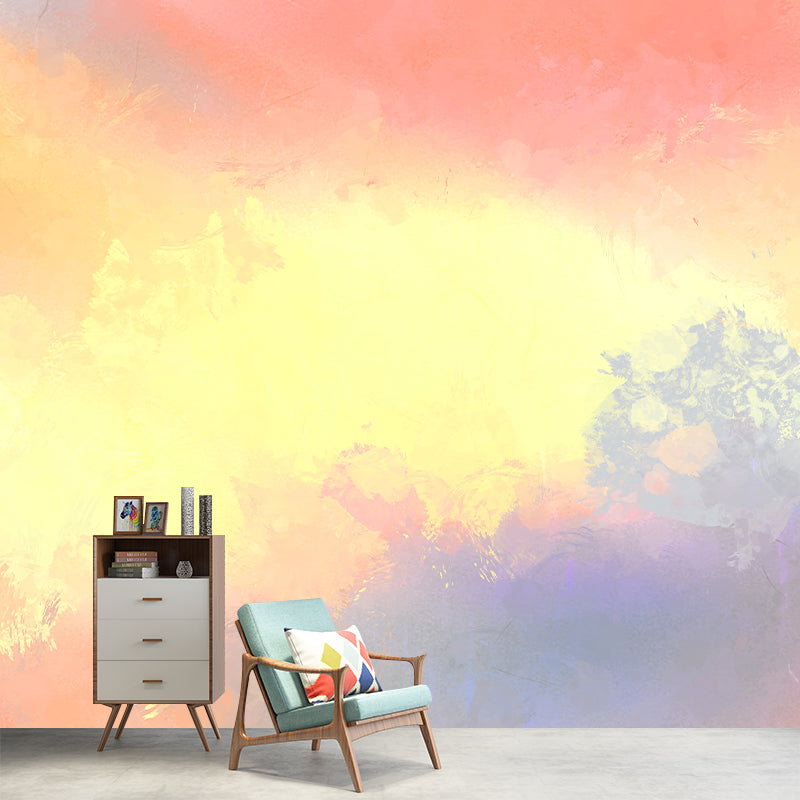 Illustration Environment Friendly Mural Wallpaper Abstract Style Living Room Wall Mural