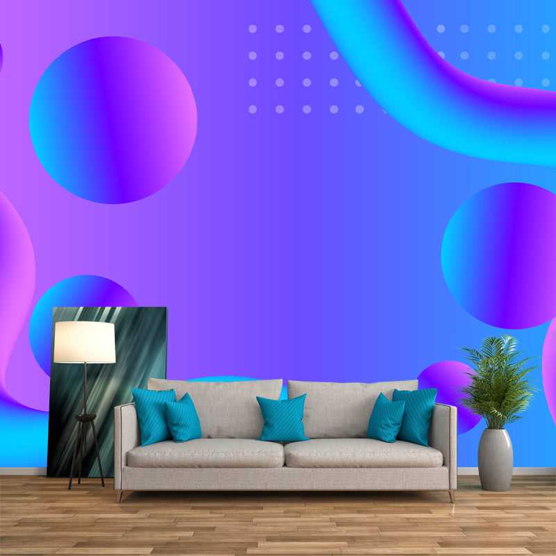 Illustration Environment Friendly Mural Wallpaper Abstract Style Living Room Wall Mural