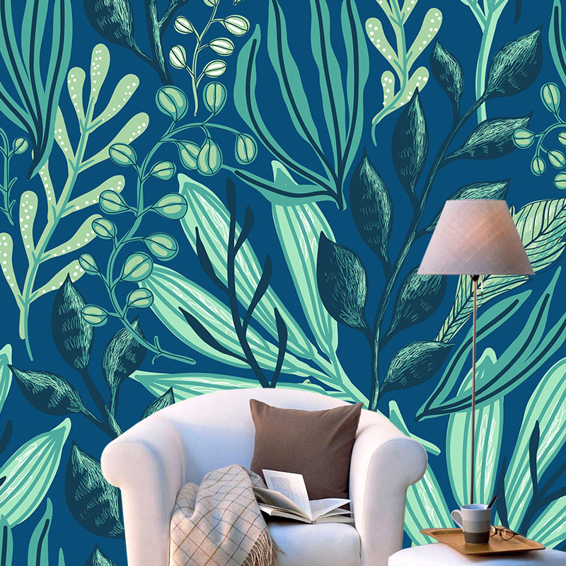 Environment Friendly Wall Mural Wallpaper Plant Decoration Sitting Room Wall Mural