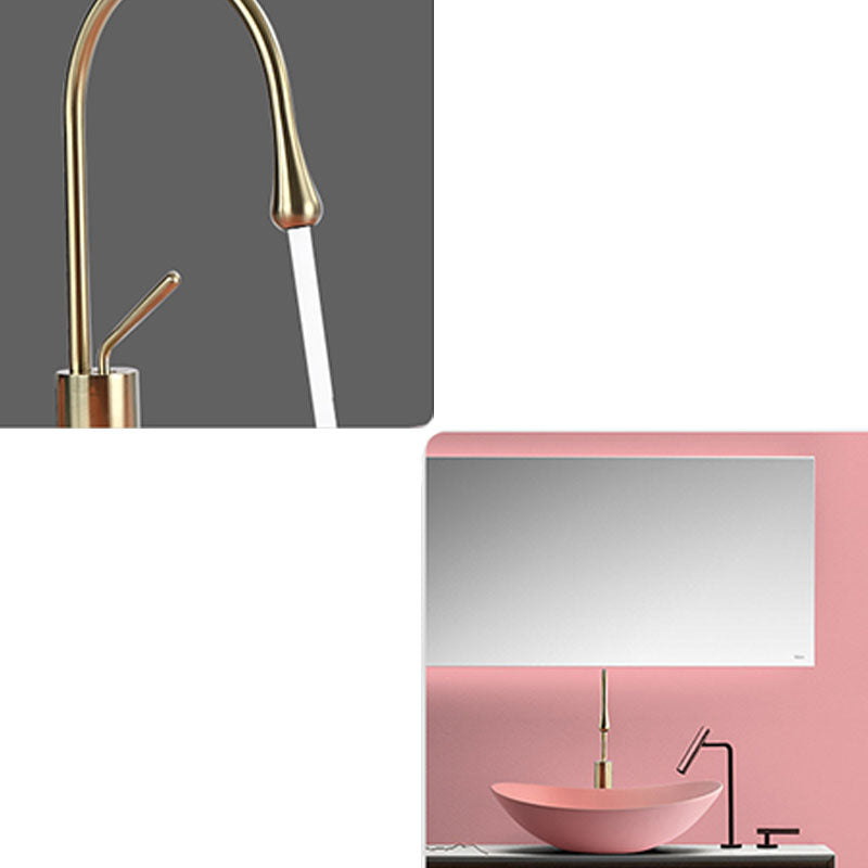 Contemporary Vessel Bathroom Sink Porcelain Vessel Lavatory Sink
