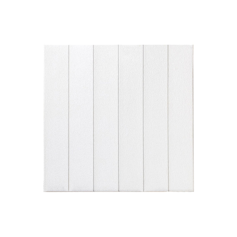 Contemporary Tin Backsplash Paneling Smooth Wall Ceiling Wood Grain Design