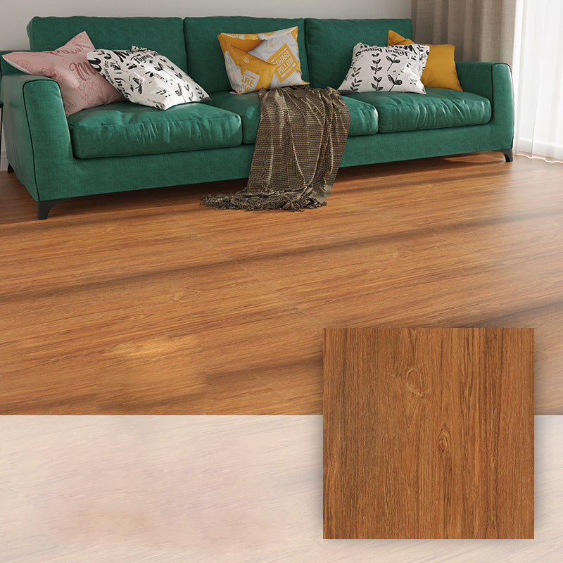 Modern Peel and Stick Tiles PVC Wood Look Stain Resistant Vinyl Plank