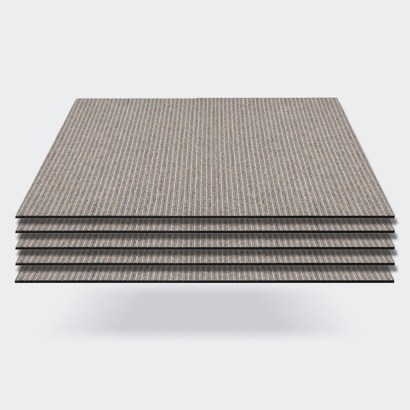 Carpet Tile 20" X 20" Self Peel and Stick Level Loop Fade Resistant