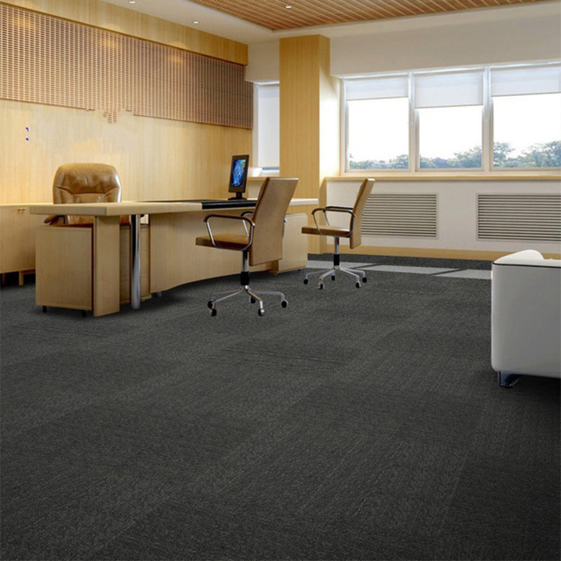 20" X 20" Carpet Floor Tile Glue Down or Adhesive Tabs Non-Skid Living Room