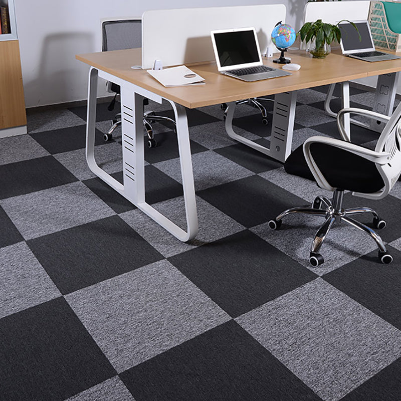 Carpet Tile 20" X 20" Glue Down or Adhesive Tabs Non-Skid Dining Room