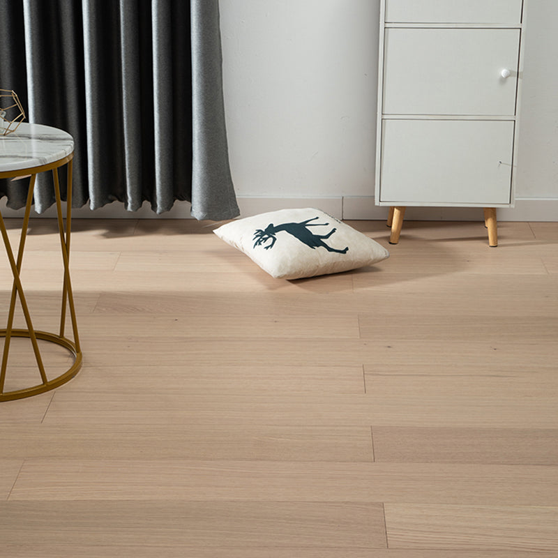 Click-Locking Hardwood Flooring Smooth Solid Hardwood Deck Tiles