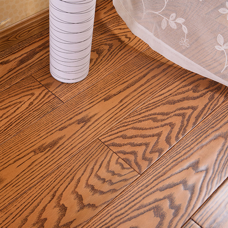 Click lock Hardwood Deck Tiles Contemporary Oak Side Trim Piece