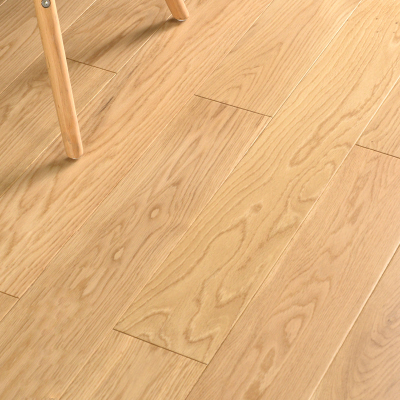 Modern Wood Tile Wire Brushed Water Resistant Click Lock Flooring Planks