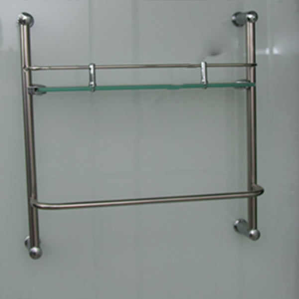 Tempered Glass Shower Stall Double Sliding Shower Stall with Header