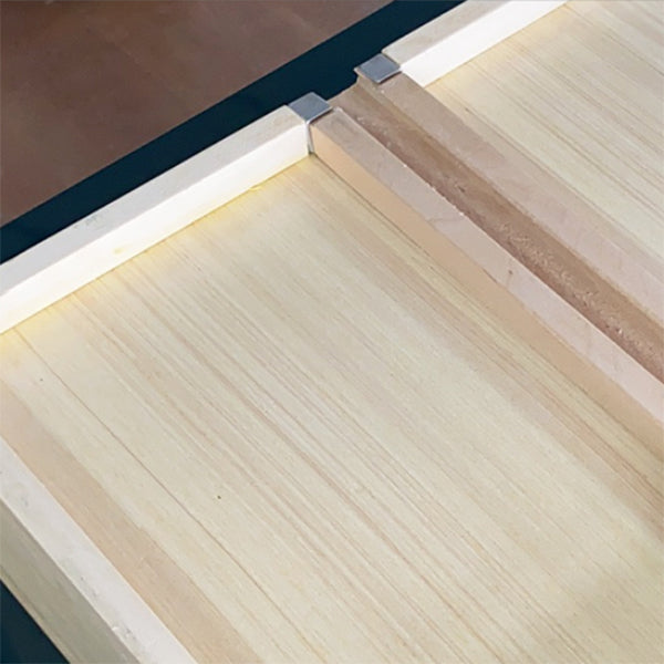 Classic Storage Chest Glam Storage Chest Dresser with 9 Drawers , 15.6 Inch Width