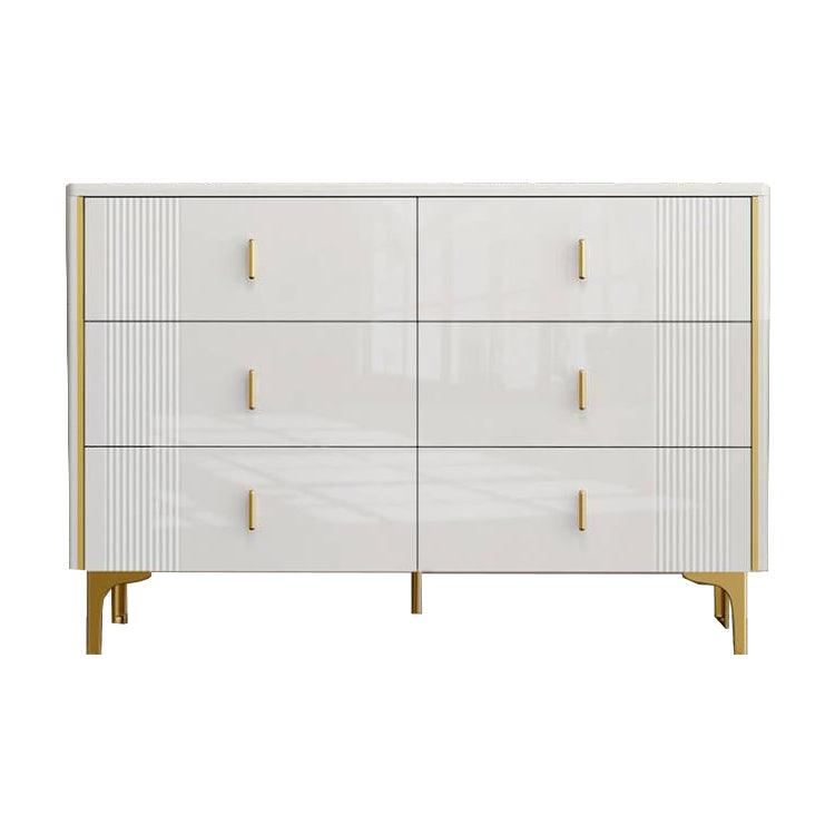 Classic Glam Storage Chest Manufactured Wood Dresser , 15.6 Inch Width