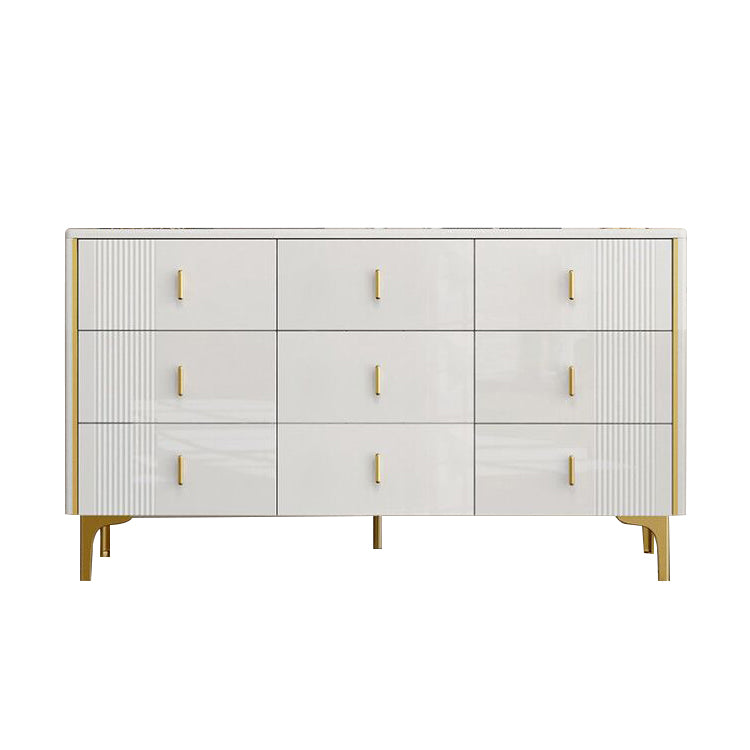 Classic Glam Storage Chest Manufactured Wood Dresser , 15.6 Inch Width