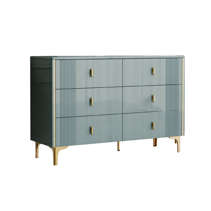 Classic Glam Storage Chest Manufactured Wood Dresser , 15.6 Inch Width