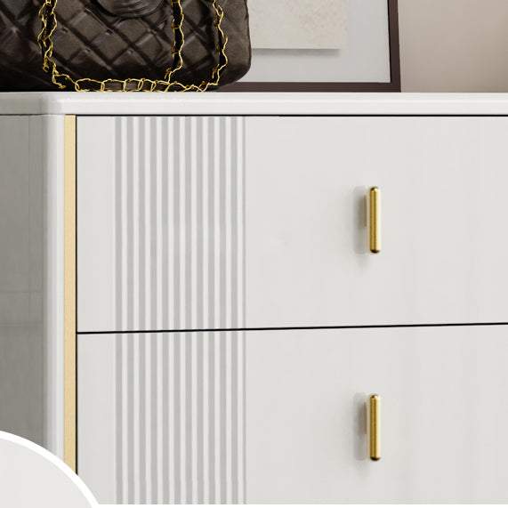 Classic Glam Storage Chest Manufactured Wood Dresser , 15.6 Inch Width